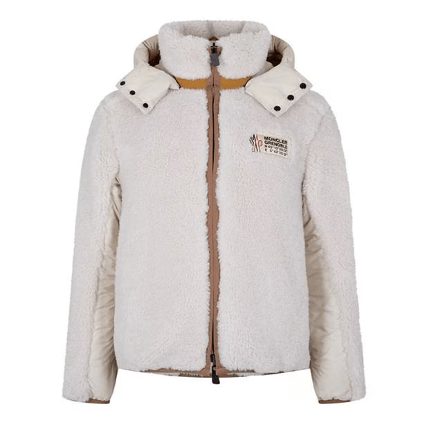 Moncler Wengi Reversible Teddy Down Jacket Size US L / EU 52-54 / 3 - 1 Thumbnail