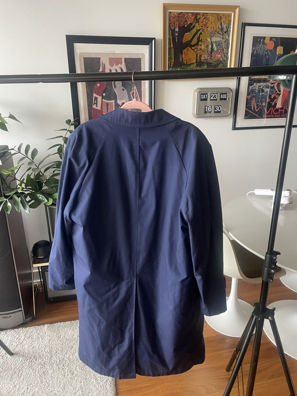 Sears Vintage Sears Blue trench coat Size US L / EU 52-54 / 3 - 4 Thumbnail