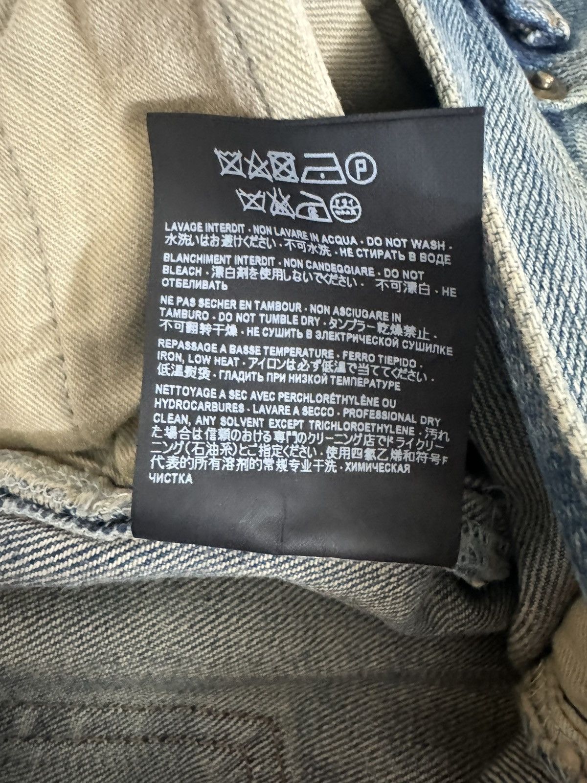 Saint Laurent Paris Saint Laurent Paris Crash Destroyed Jeans 30 Hedi Slimane Size US 30 / EU 46 - 12 Thumbnail
