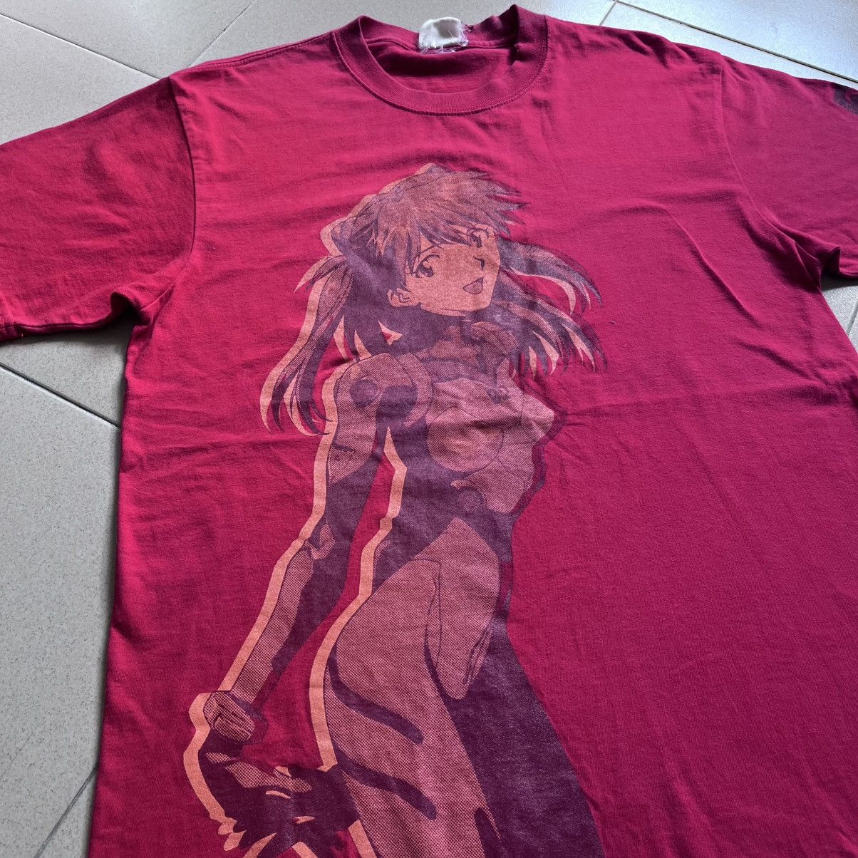 Vintage Vintage 90s Anime Neon Genesis Evangelion Asuka T-shirt Size US L / EU 52-54 / 3 - 2 Thumbnail