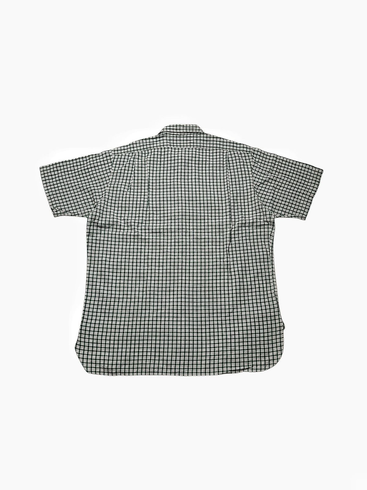 RRL Ralph Lauren Vintage RRL Double RL Mens Plaid Flannel Short Sleeve Size US XL / EU 56 / 4 - 4 Thumbnail