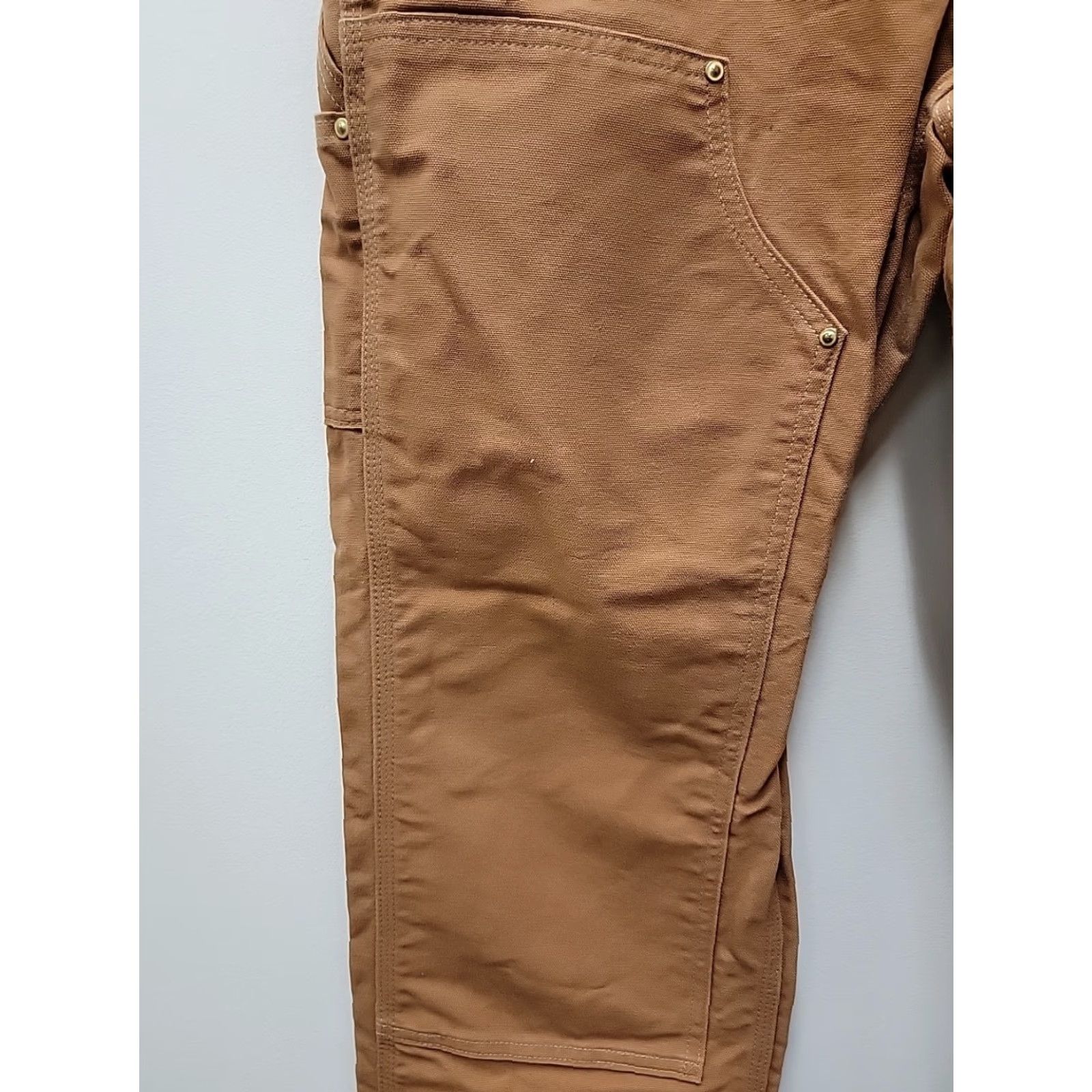 Carhartt VINTAGE Carhartt Pants Double Knee Brown 32x32 Men Inseam 32 Painter Carpenter Boys? Size US 32 / EU 48 - 2 Thumbnail