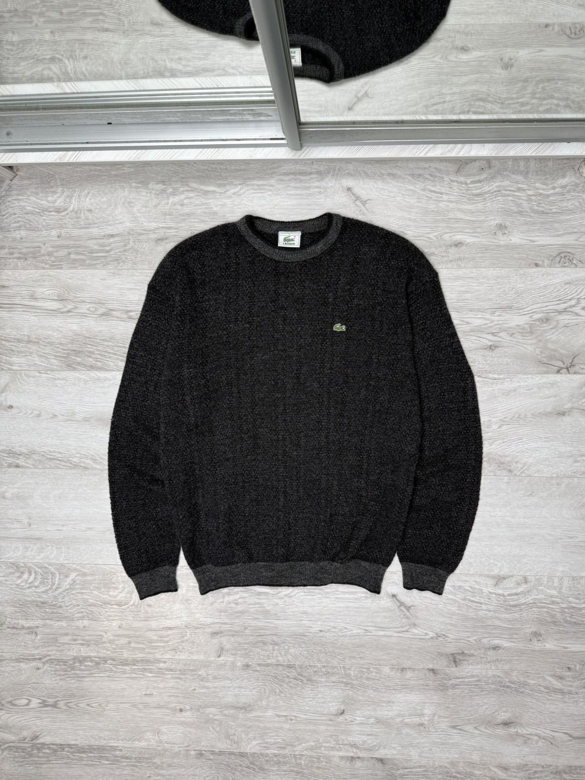 Lacoste Vintage Lacoste Wool Blend Textured Knitted Sweater Men’s Size US L / EU 52-54 / 3 - 1 Thumbnail