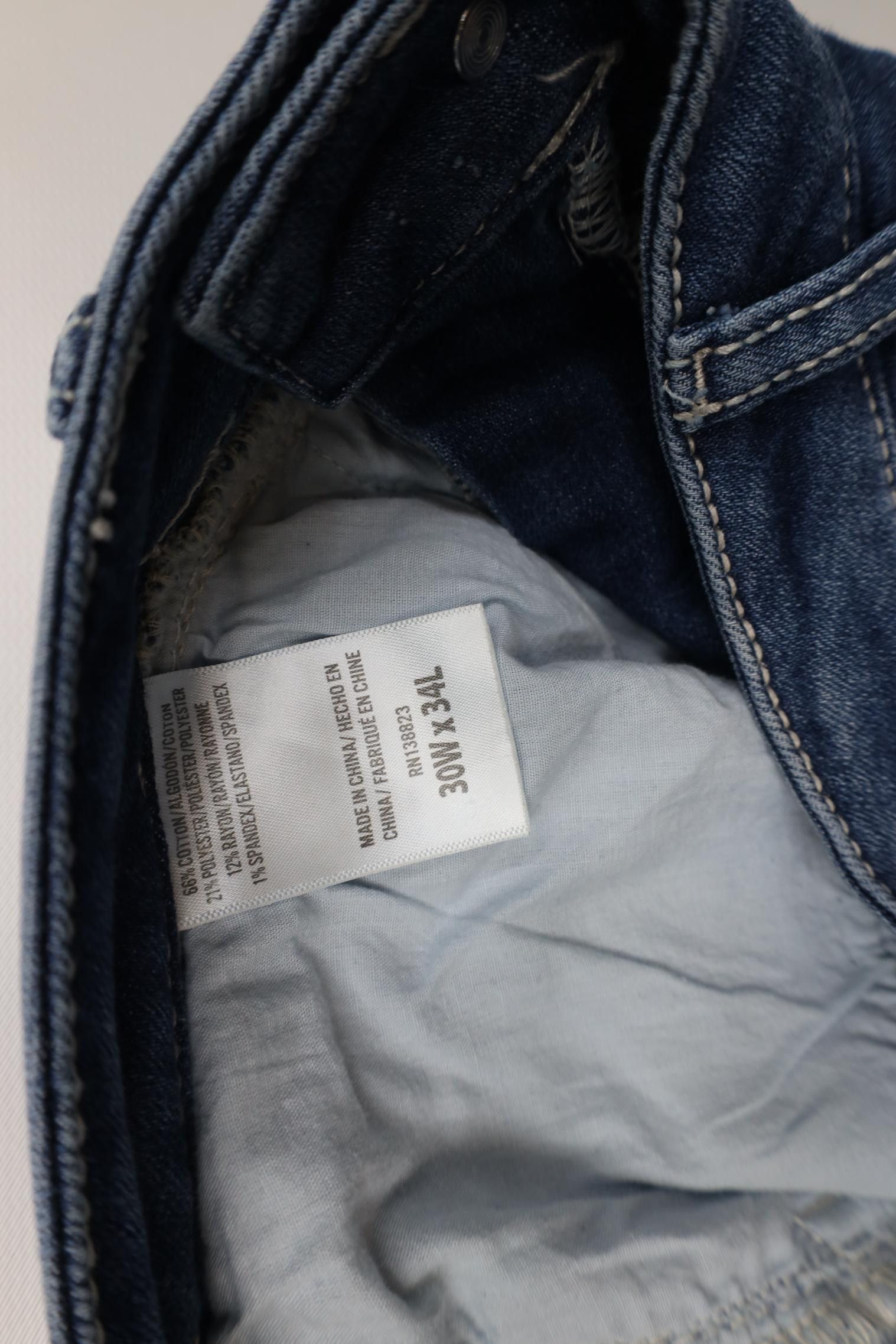 Vintage Vintage Y2K Western Babydoll Bell Bottoms Denim Jeans Blue Size 30" / US 8 / IT 44 - 10 Thumbnail