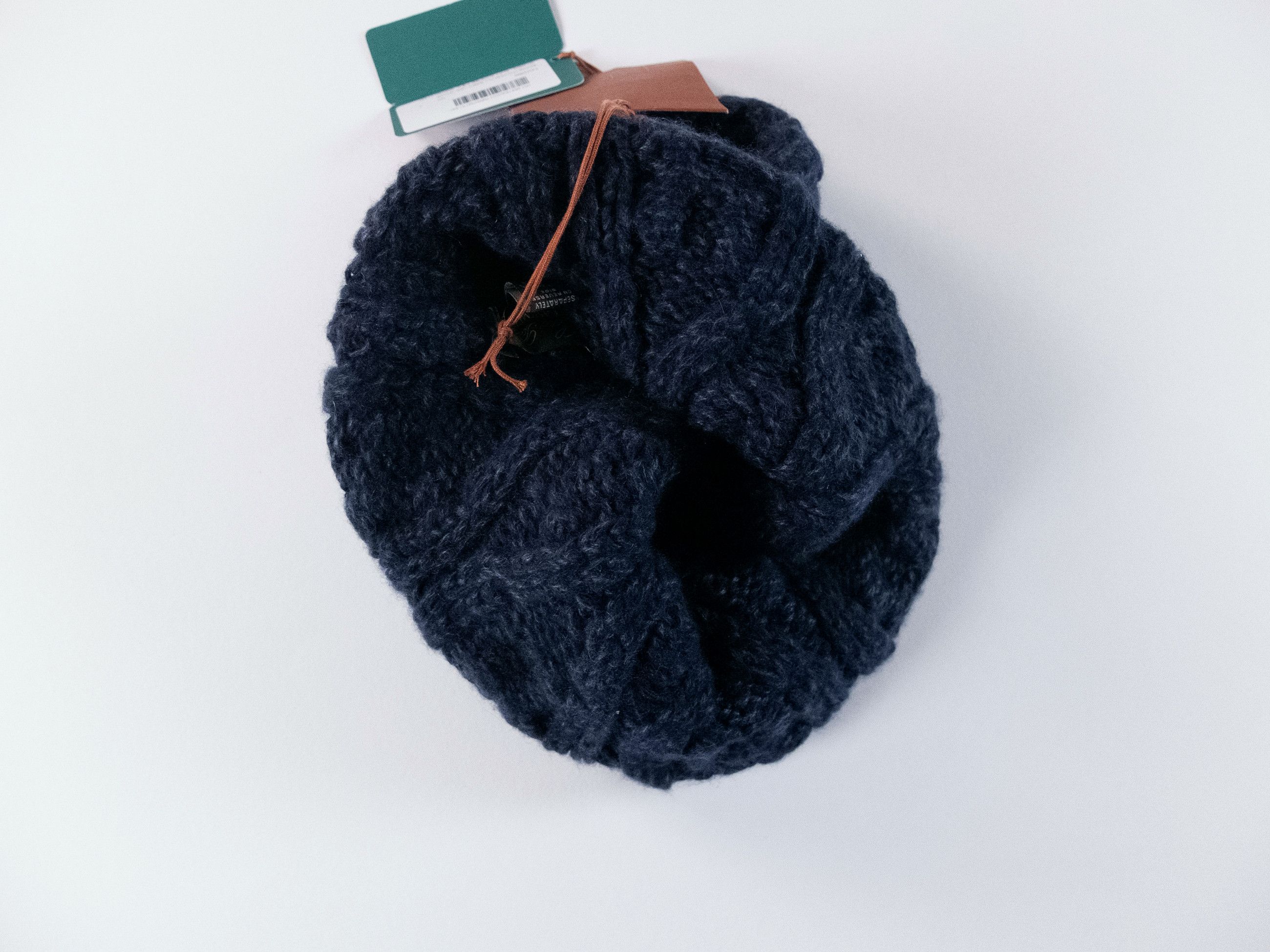 Loro Piana LORO PIANA Penhill navy blue baby cashmere beanie hat Size ONE SIZE - 5 Thumbnail