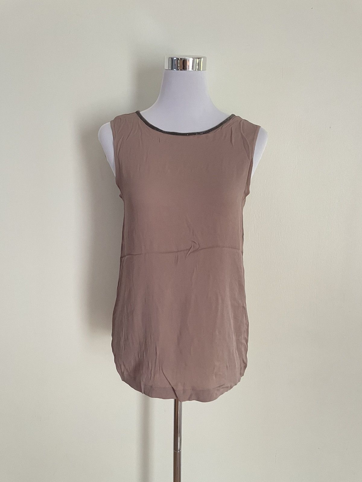 Fabiana Filippi Fabiana Filippi Sleeveless Blouse Size ONE SIZE - 1 Thumbnail