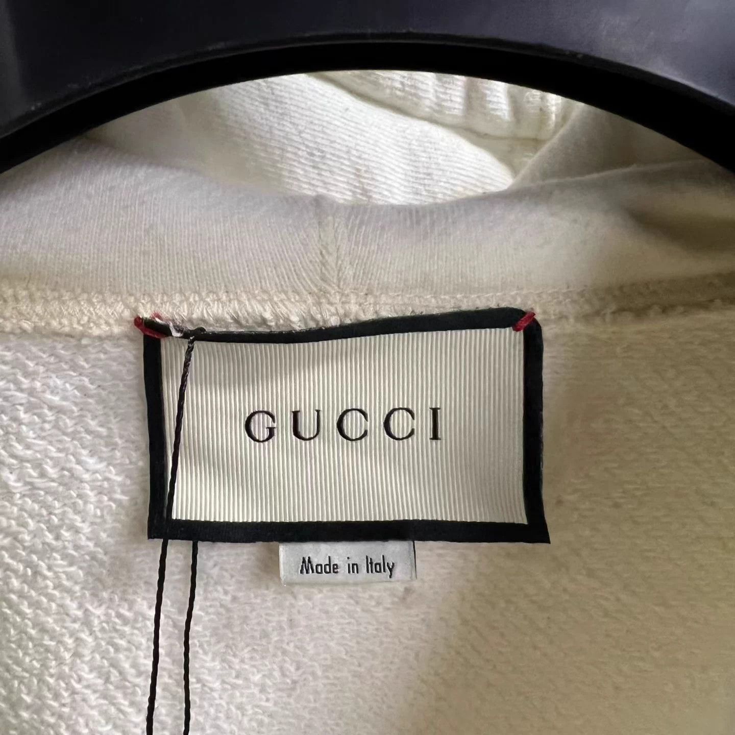 Gucci Gucci white print hoodie S Size US S / EU 44-46 / 1 - 3 Thumbnail