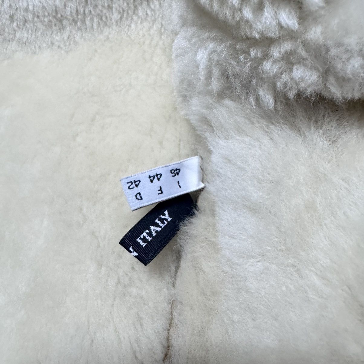 Leather Elia Quaglicia Workshop Shearling Leather Bomber Jacket Size US M / EU 48-50 / 2 - 21 Thumbnail