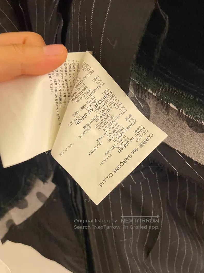 Comme des Garcons Comme des Garcons Velvet patchwork top Size S / US 4 / IT 40 - 4 Thumbnail