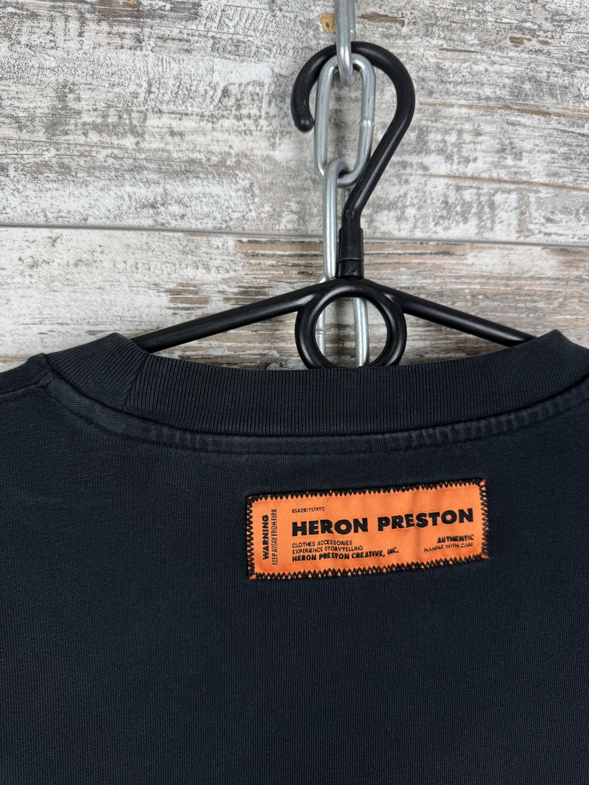 Heron Preston Mens Heron Preston СТИЛЬ T-shirt tee crewneck tee faded Size US XL / EU 56 / 4 - 18 Thumbnail