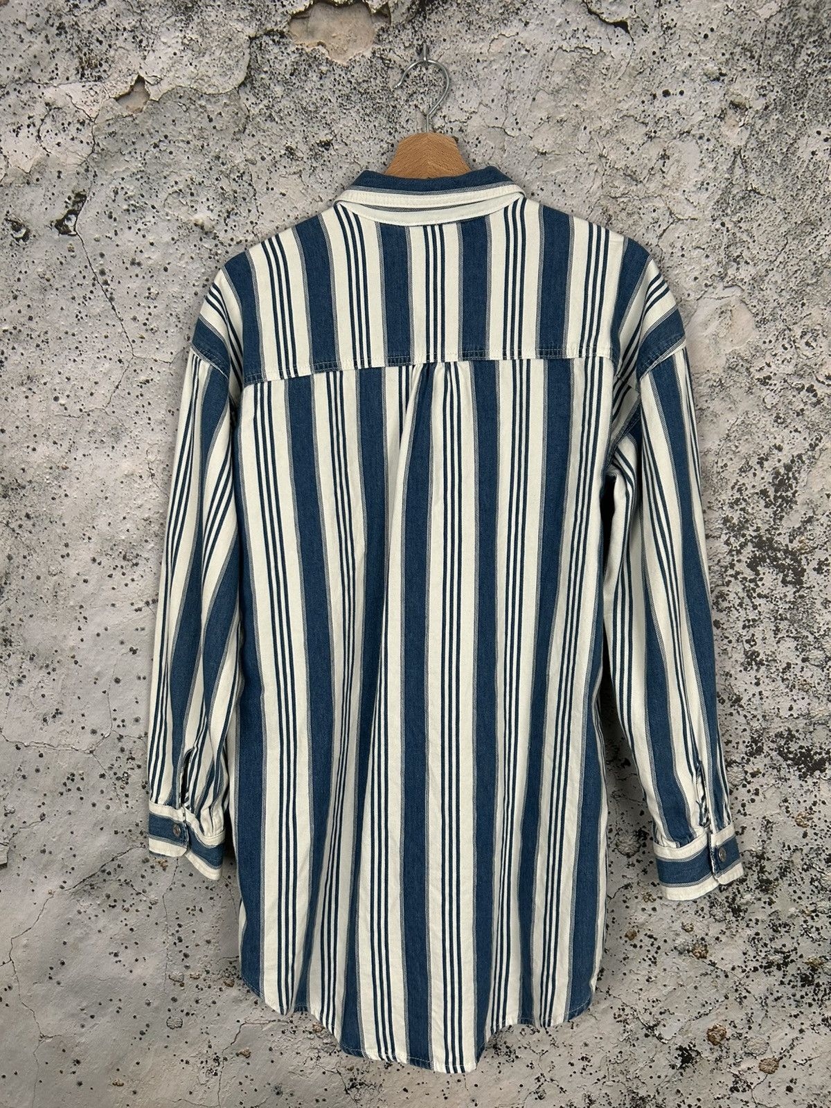 Other Next Oversized Shirt Streetwear Stripe Avant Garde Skate Size US S / EU 44-46 / 1 - 4 Thumbnail