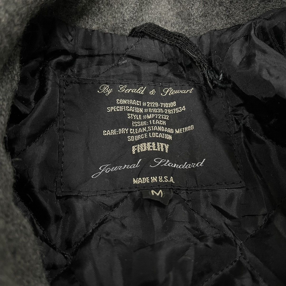 Fidelity Fidelity X Journal Standard By Gerald & stewart wool peacoat Size US M / EU 48-50 / 2 - 5 Thumbnail