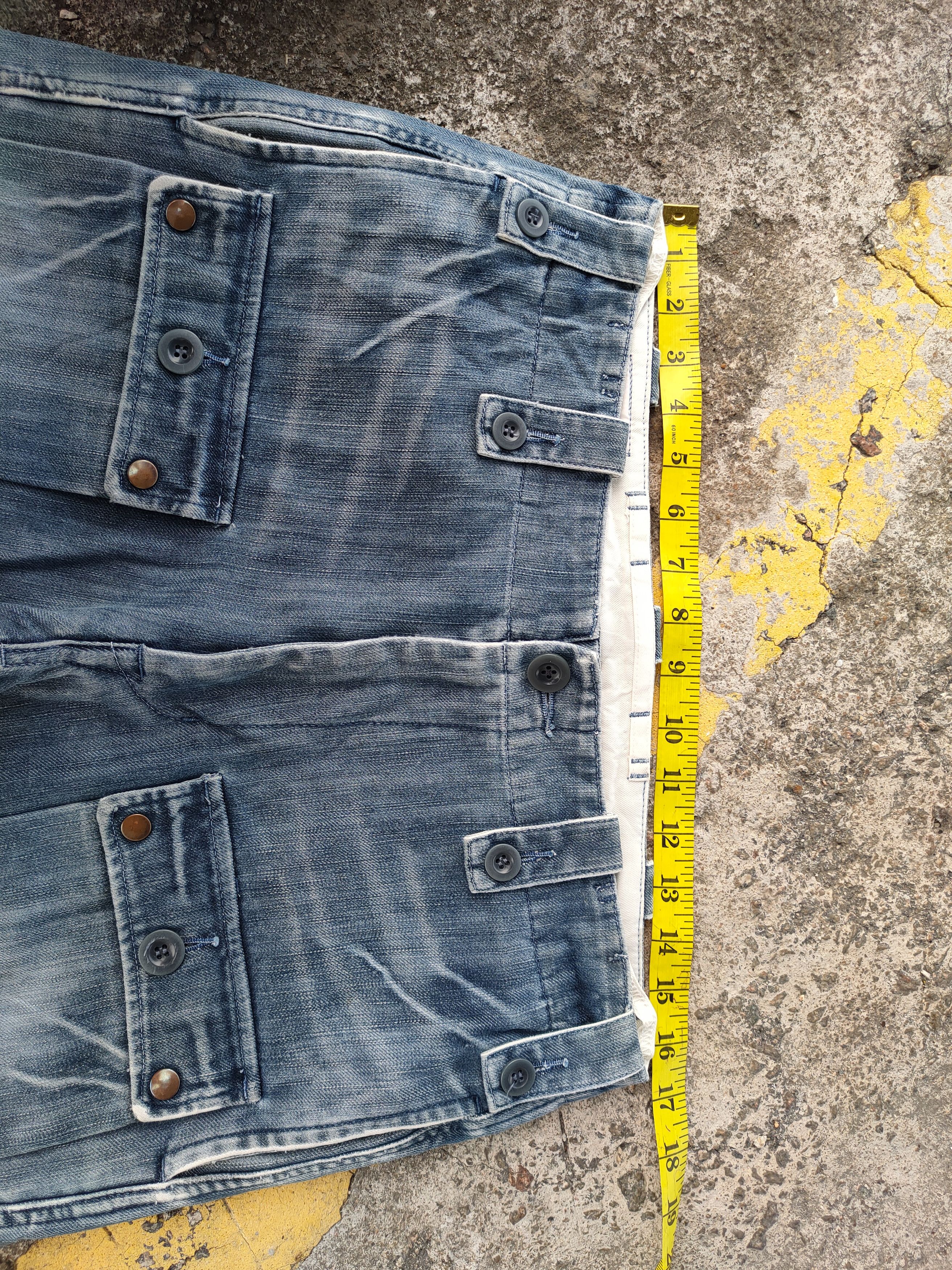 Japanese Brand × Jean × Vintage VINTAGE BARTARK FADED CARGO PANTS Size US 33 - 6 Thumbnail
