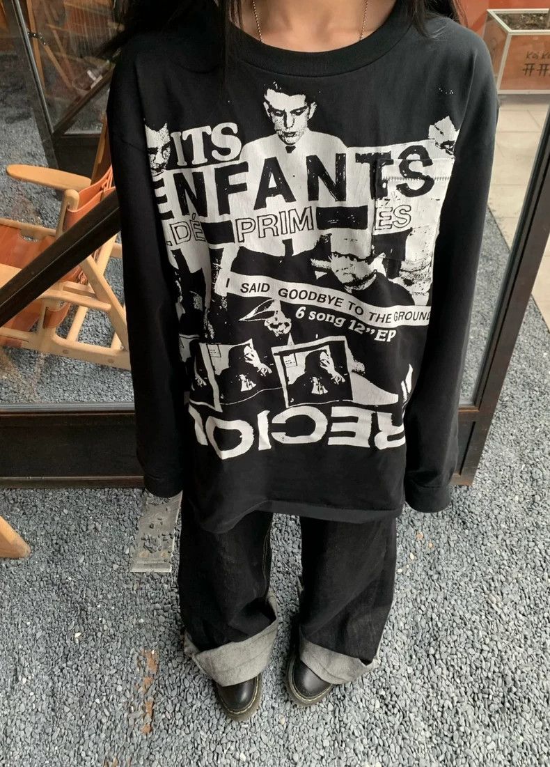 Enfants Riches Deprimes Enfants Riches Deprimes 23 SS portrait long sleeves 2506-Ne Size US L / EU 52-54 / 3 - 7 Thumbnail