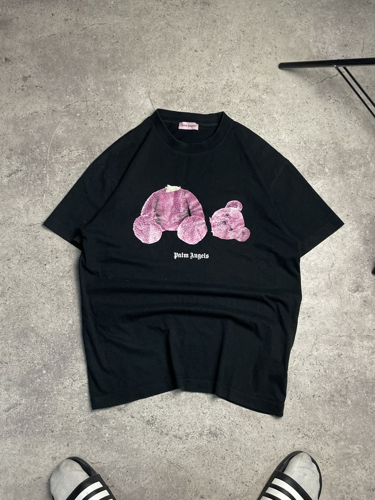 Palm Angels Palm Angels Bear T-Shirt - Black Size US L / EU 52-54 / 3 - 1 Thumbnail