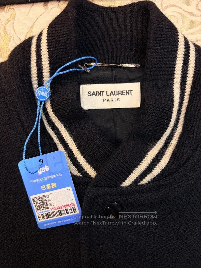 Saint Laurent Paris Saint Laurent Paris Black and White Sheepskin Patchwork Wo Size US M / EU 48-50 / 2 - 3 Thumbnail