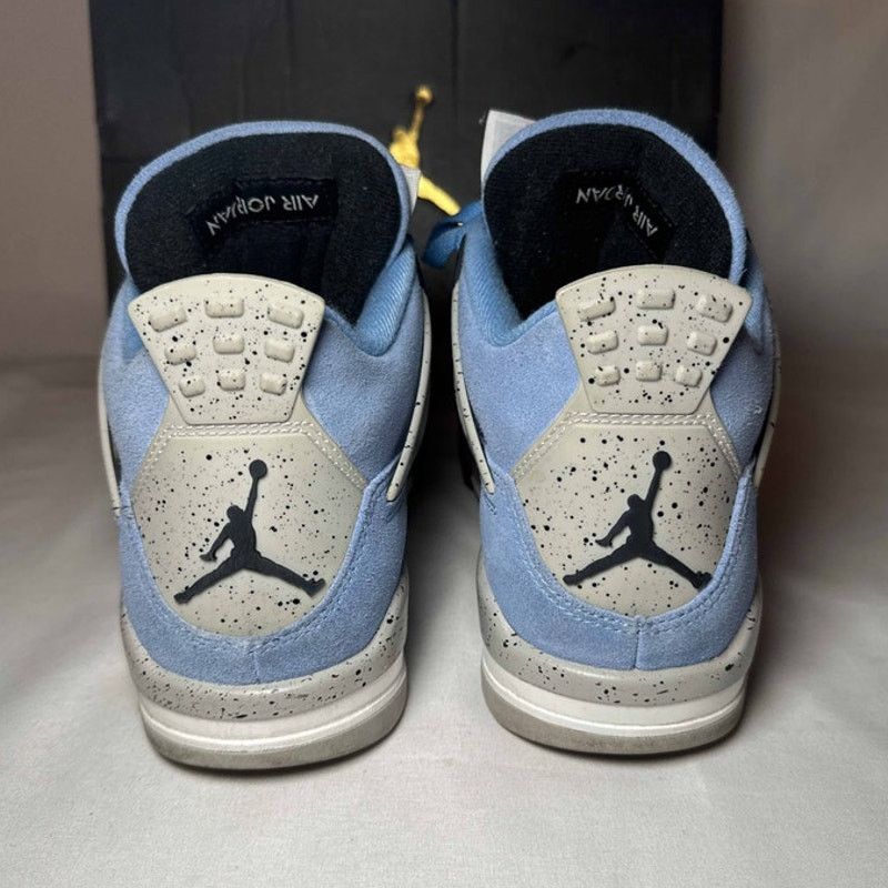 Jordan Brand × Nike Size 7.5 Nike Air Jordan 4 Retro University Blue Men's Shoes Size US 7.5 / EU 40-41 - 5 Thumbnail
