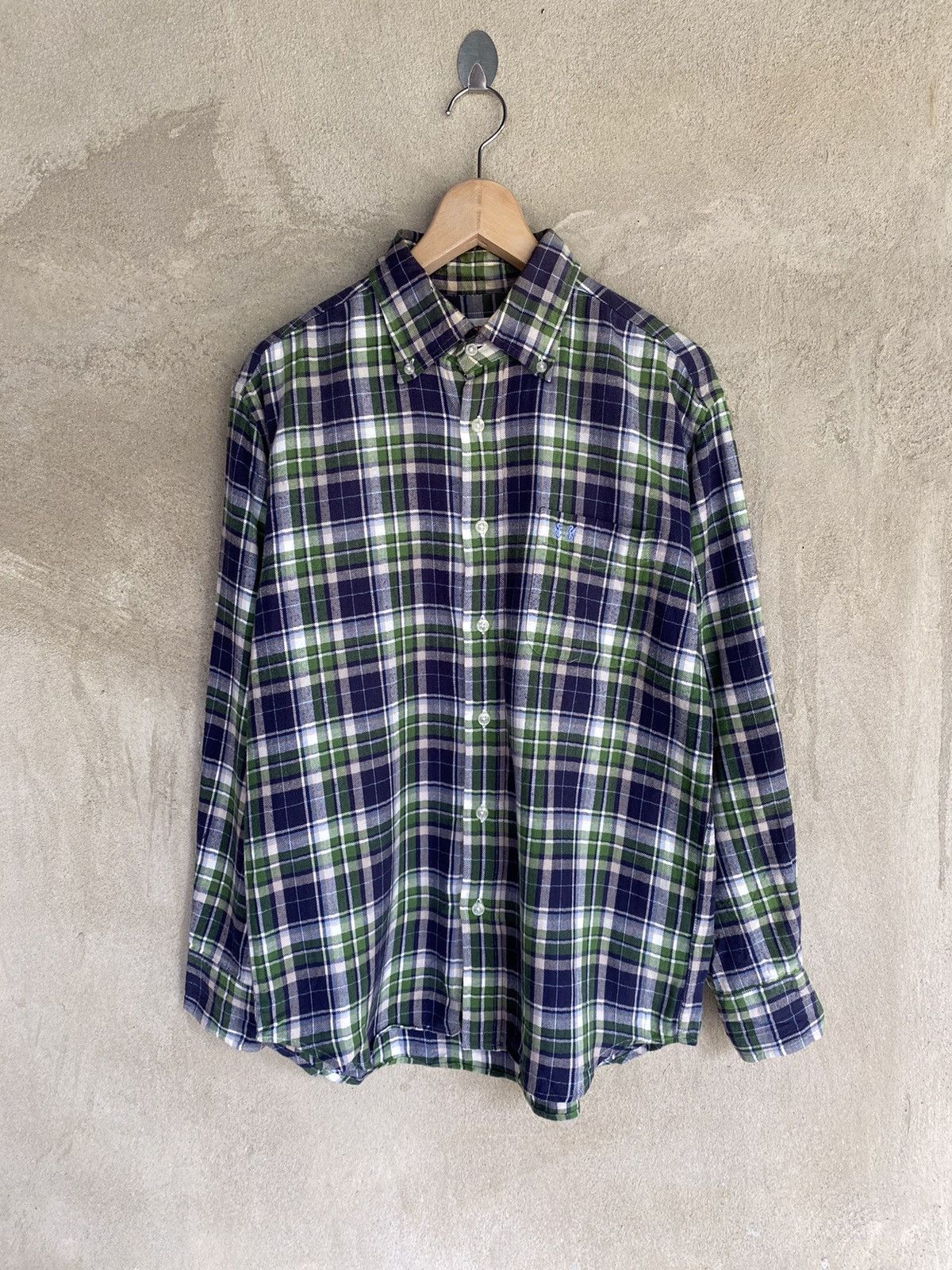 Flannel Vintage Mcgregor Plaid Tartan Flannel Shirt Button Up Size US M / EU 48-50 / 2 - 2 Thumbnail