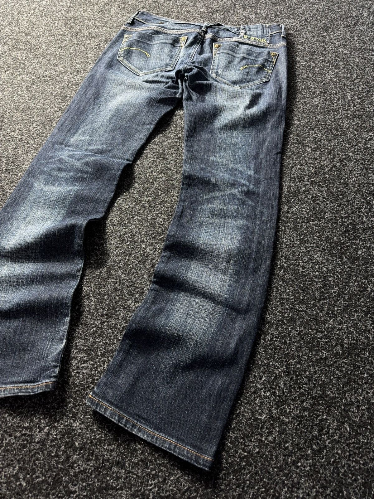 G-Star × Vintage Vintage 90s G-Star Raw Denim Jeans Pants Baggy Size 30" / US 8 / IT 44 - 10 Thumbnail