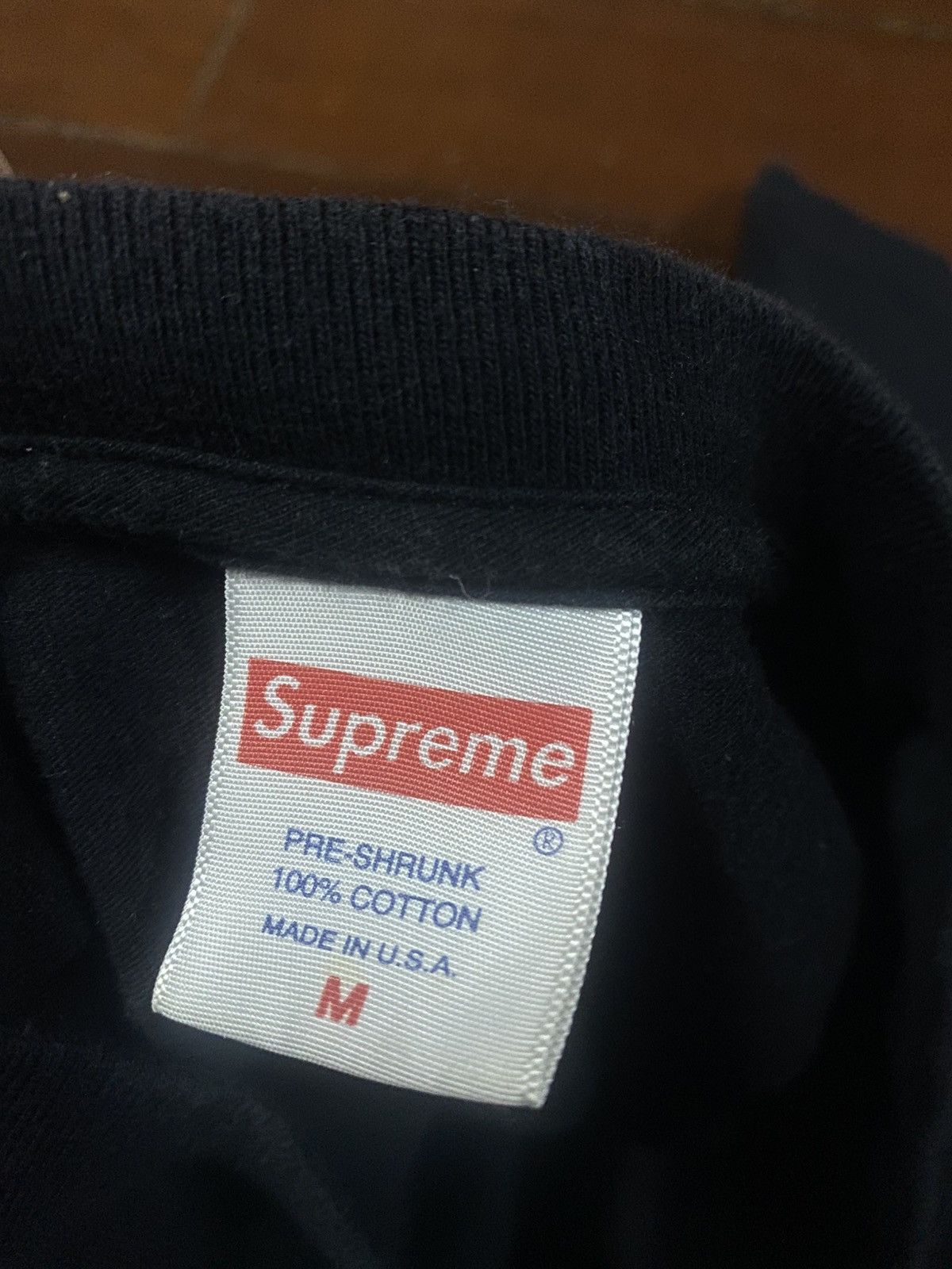 Supreme Supreme Know Your Rights Large Black Tee SS17 2017 Size US M / EU 48-50 / 2 - 9 Thumbnail