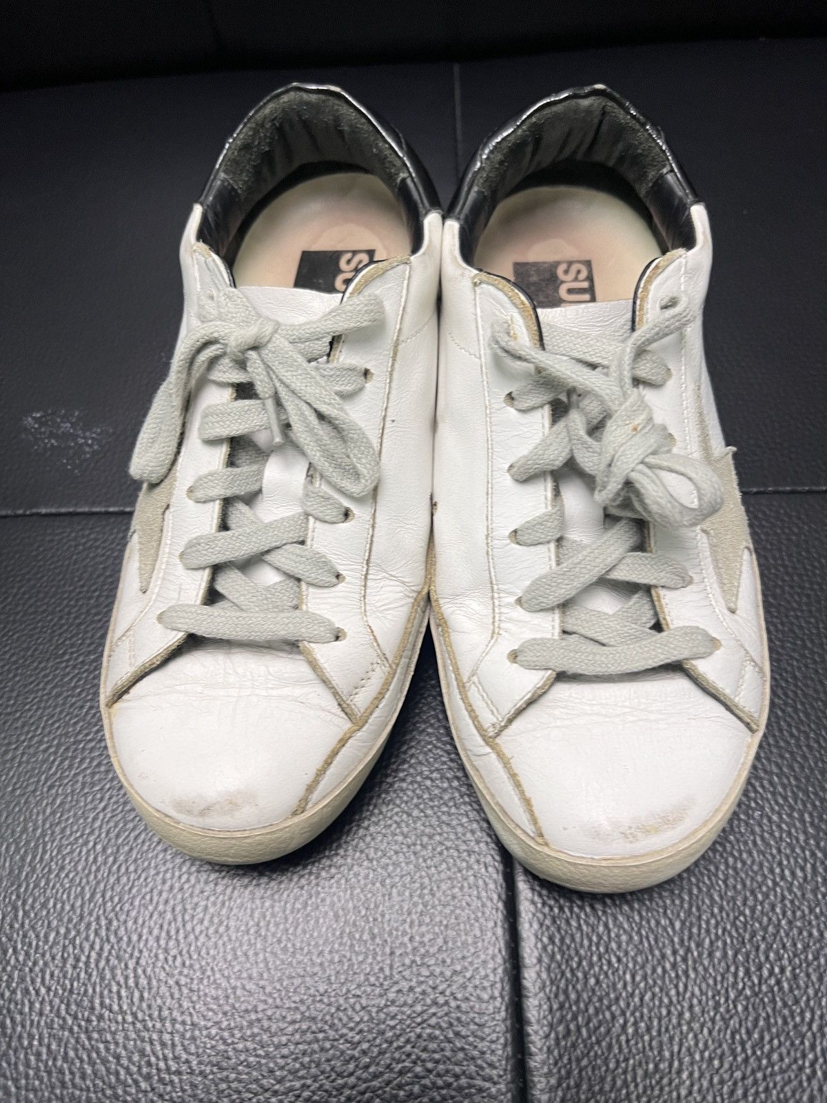 Golden Goose Golden Goose GGDB Distressed Star Sneakers Size US 5 / IT 35 - 5 Thumbnail