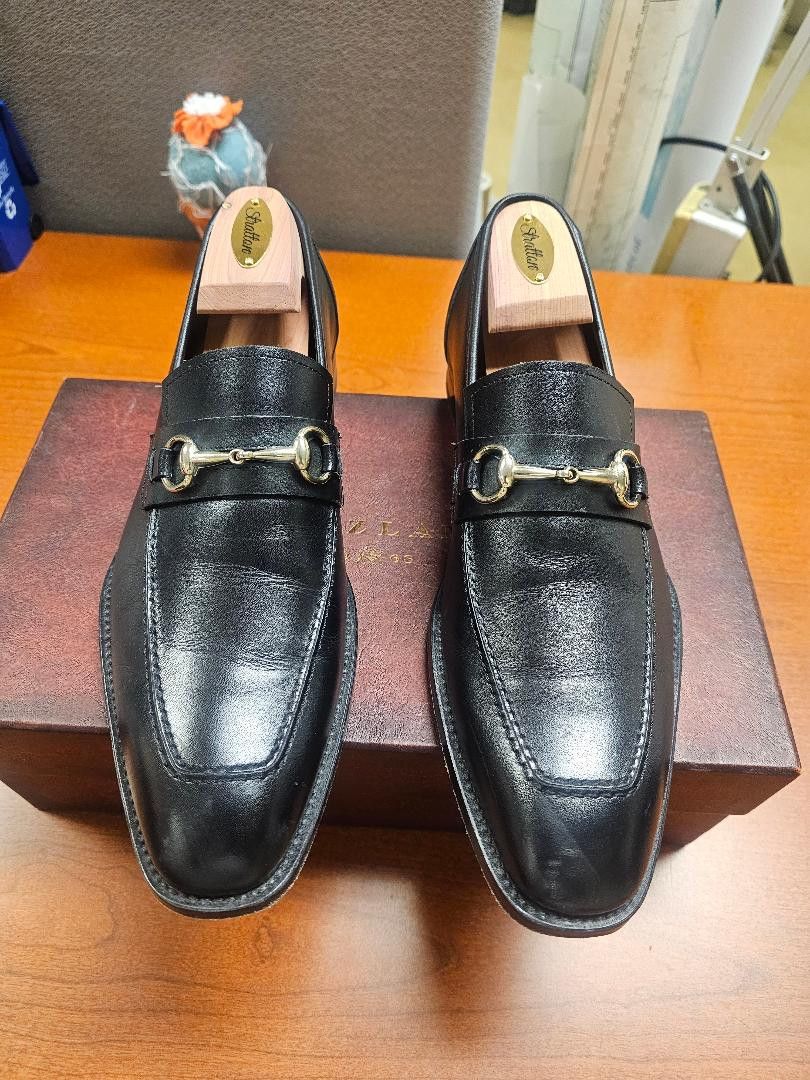 Mezlan Bit Ornament Leather Loafer (Men) Size US 8.5 / EU 41-42 - 5 Thumbnail
