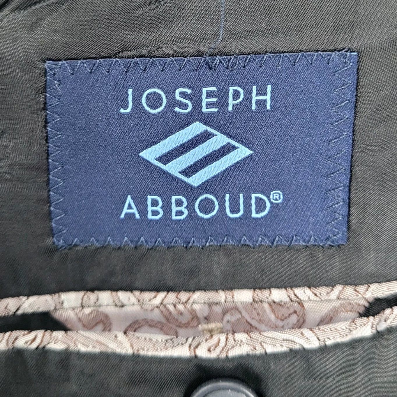 Joseph Abboud Joseph Abboud Blazer Black & White 100% Wool Houndstooth USA Made Size 40R Size 40R - 3 Thumbnail