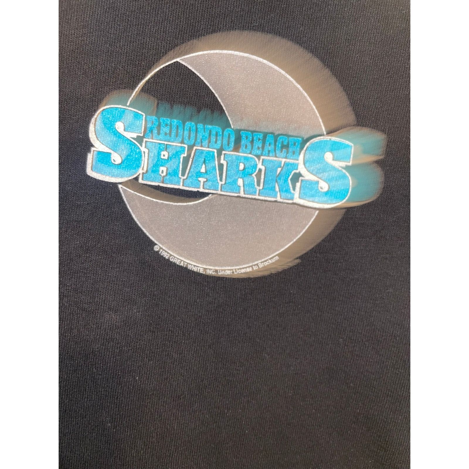 Brockum 1991 Brockum Redondo Beach Sharks Great White Psycho Shirt Size US XL / EU 56 / 4 - 3 Thumbnail