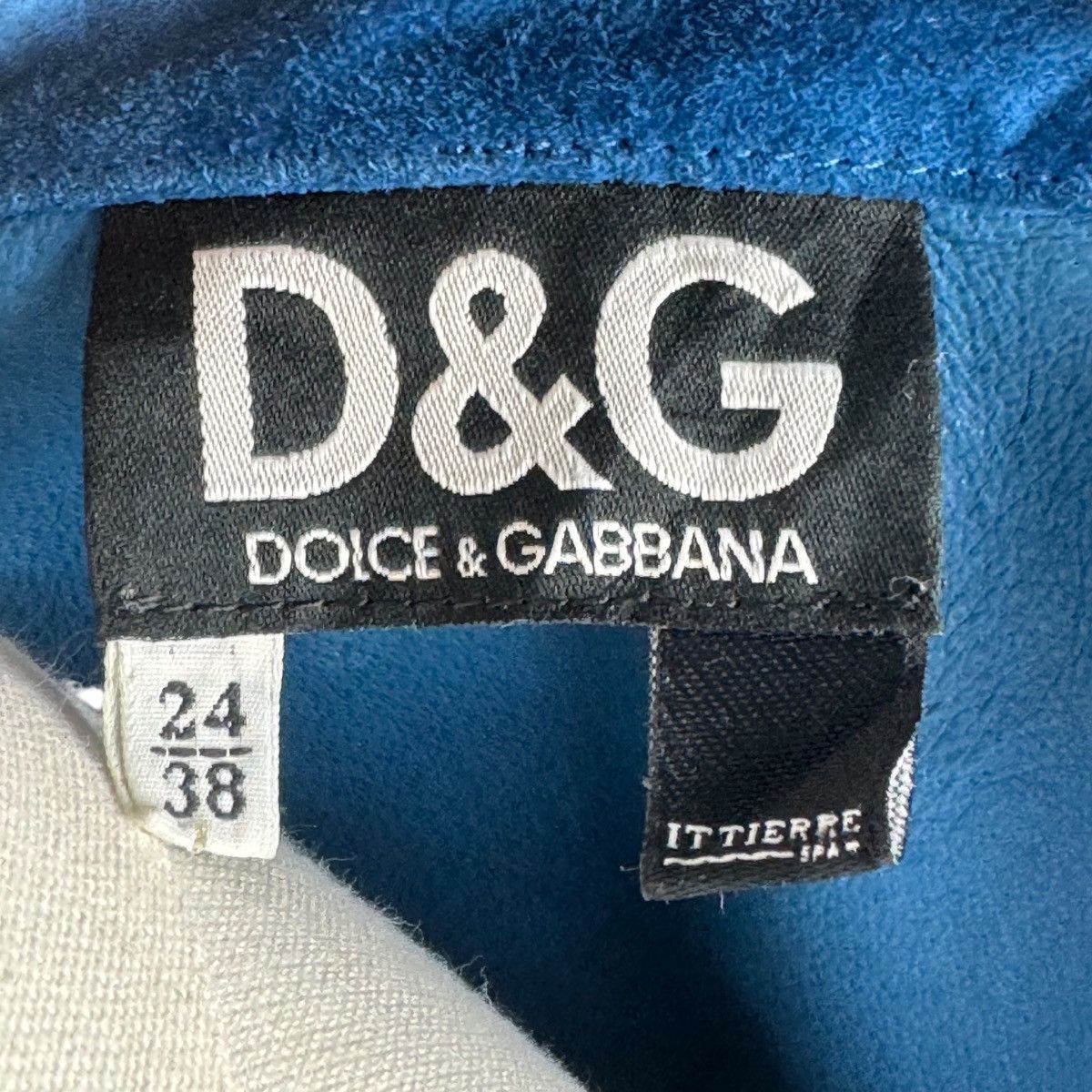 Dolce & Gabbana Vintage Dolce & Gabbana Leather Shirt Button Down Size XS / US 0-2 / IT 36-38 - 10 Thumbnail
