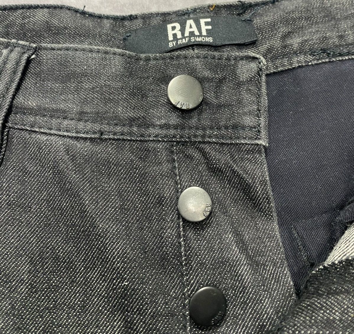 Raf by Raf Simons RAF by Raf Simmons Dark Grey Skinny Jeans Size US 30 / EU 46 - 2 Thumbnail