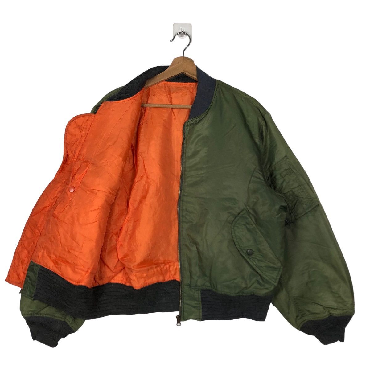 Japanese Brand 🔥90’s Riot Riot Vintage Bomber Jacket Military Design Size US M / EU 48-50 / 2 - 11 Thumbnail