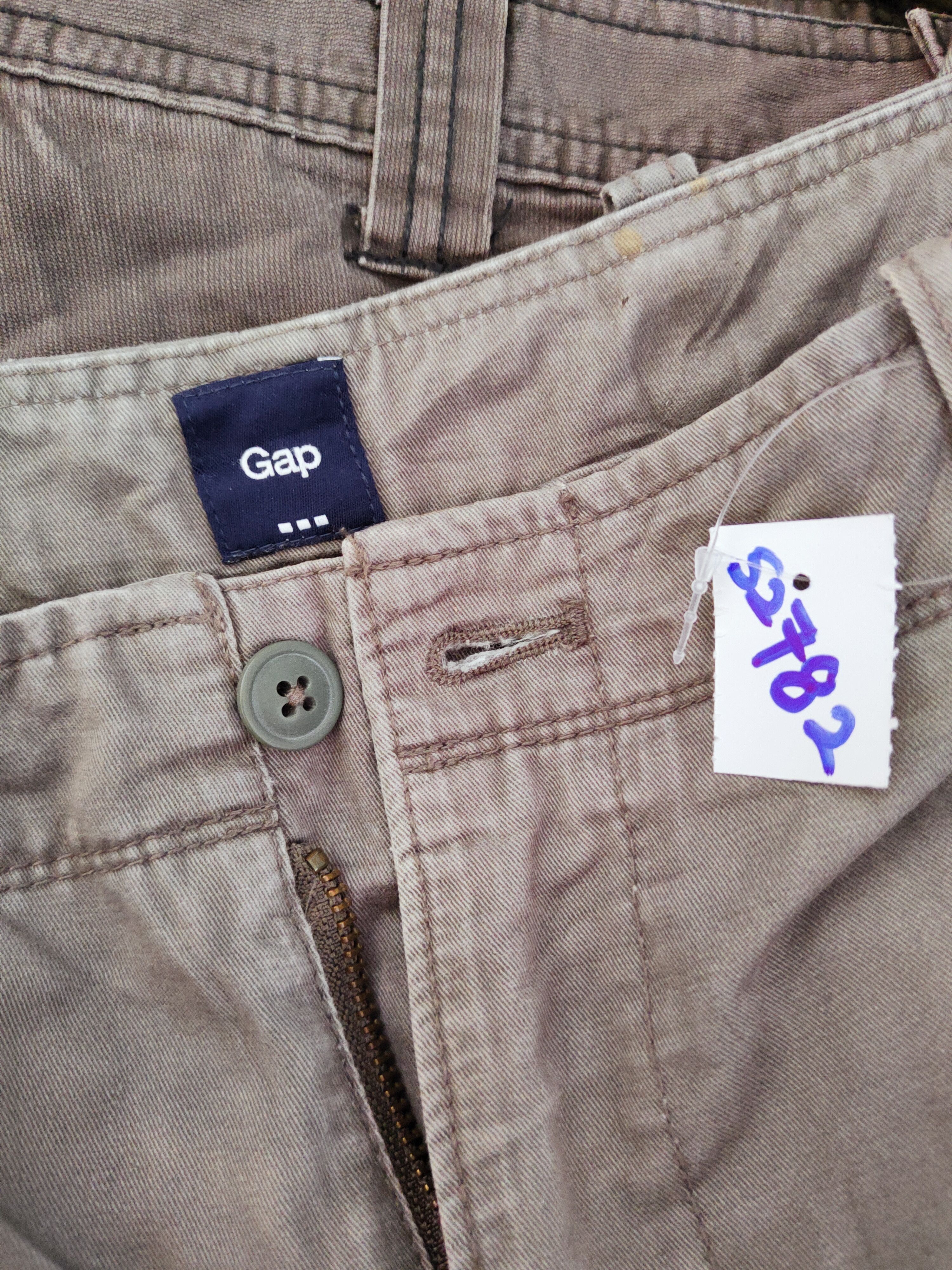 Gap DL Gap Olive Faded Multipocket Tactical Cargo Pants #S2782 Size US 36 / EU 52 - 14 Thumbnail