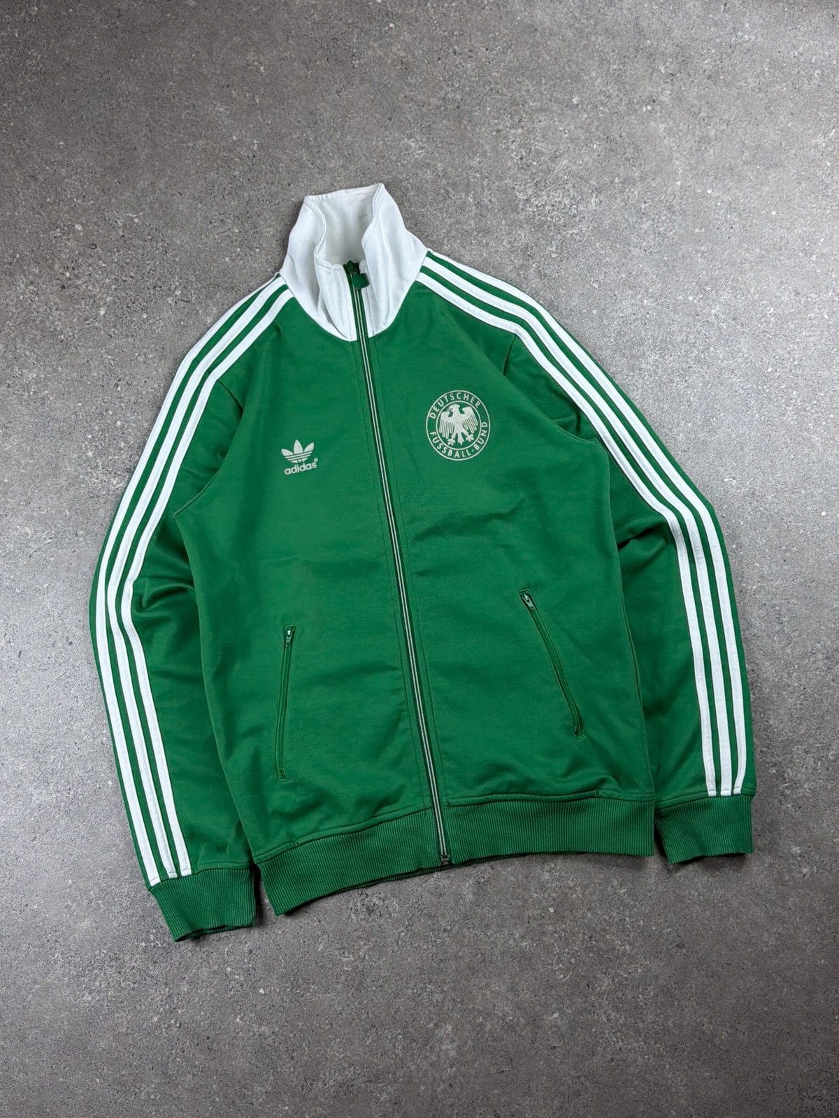 Adidas Adidas Deutschland vintage track top (with a zipper) Size US M / EU 48-50 / 2 - 1 Thumbnail
