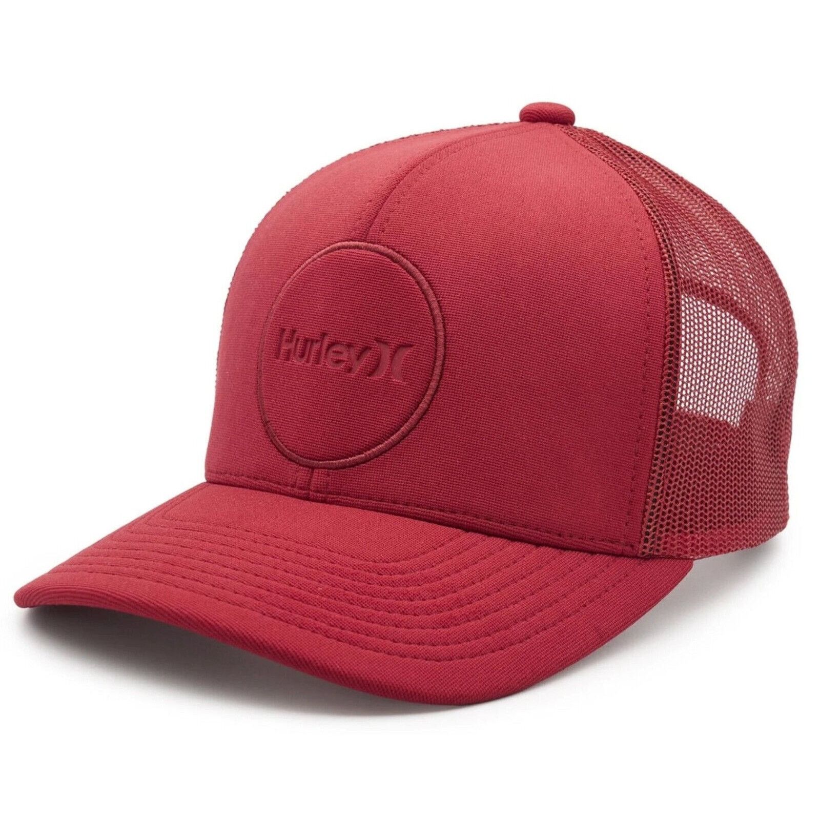 Hurley Hurley Men's Trucker Hat Main St Mesh Snapback Cap in Red Size ONE SIZE - 1 Thumbnail
