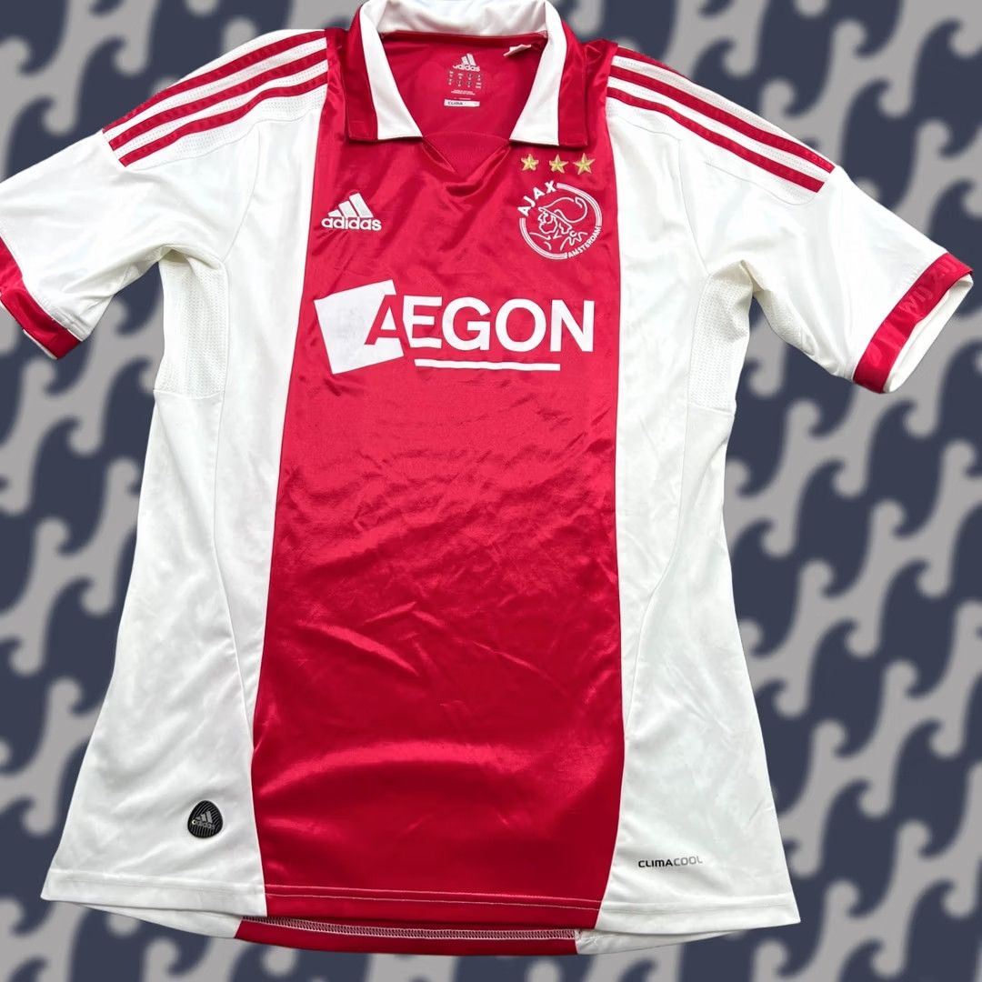 Adidas adidas Ajax Amsterdam 2011 2012 Home Football Jersey Mens Medium T-Shirt Multicolor Adults Athletic Jersey Size US M / EU 48-50 / 2 - 1 Thumbnail
