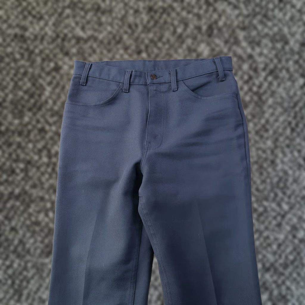 Levi's VINTAGE Levi's Pants Men 34x31 5-Pocket Flat Front Bootcut Gray USA Made in USA Size US 34 / EU 50 - 1 Thumbnail
