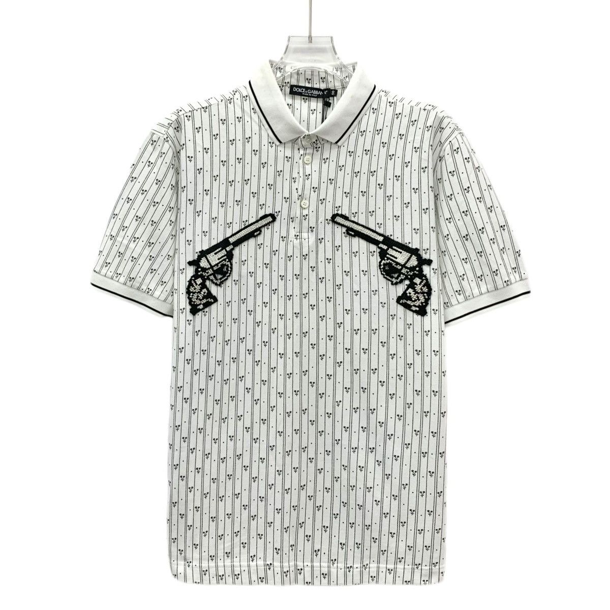Dolce & Gabbana Dolce & Gabbana Cotton Short Sleeve Polo Shirt K26WX Size US S / EU 44-46 / 1 - 1 Thumbnail