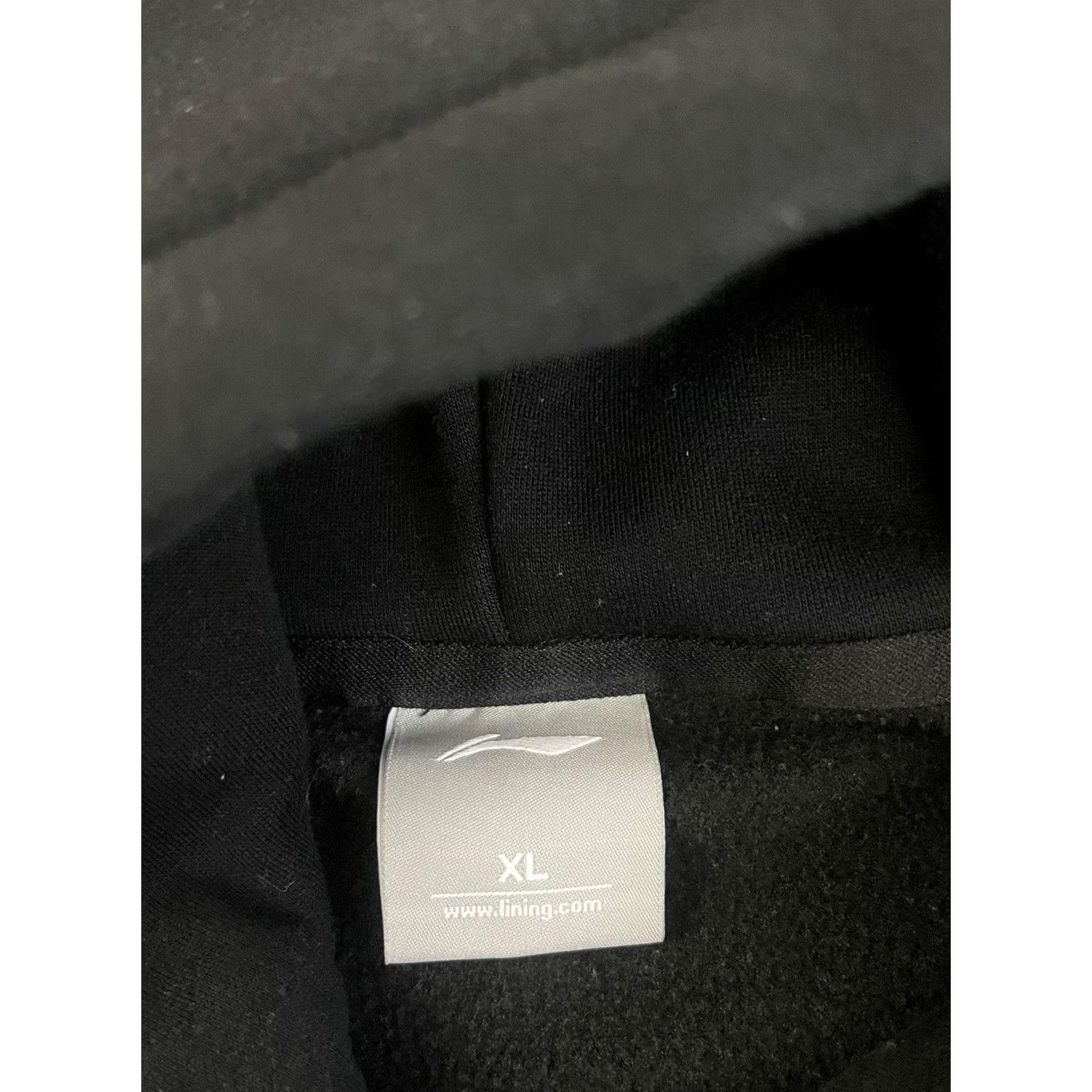 Li-Ning Li Ning Hongqi Car Sweatshirt Mens XL Red Flag Streetwear Pocket Hoodie Crew Neck Black Size US XL / EU 56 / 4 - 6 Thumbnail