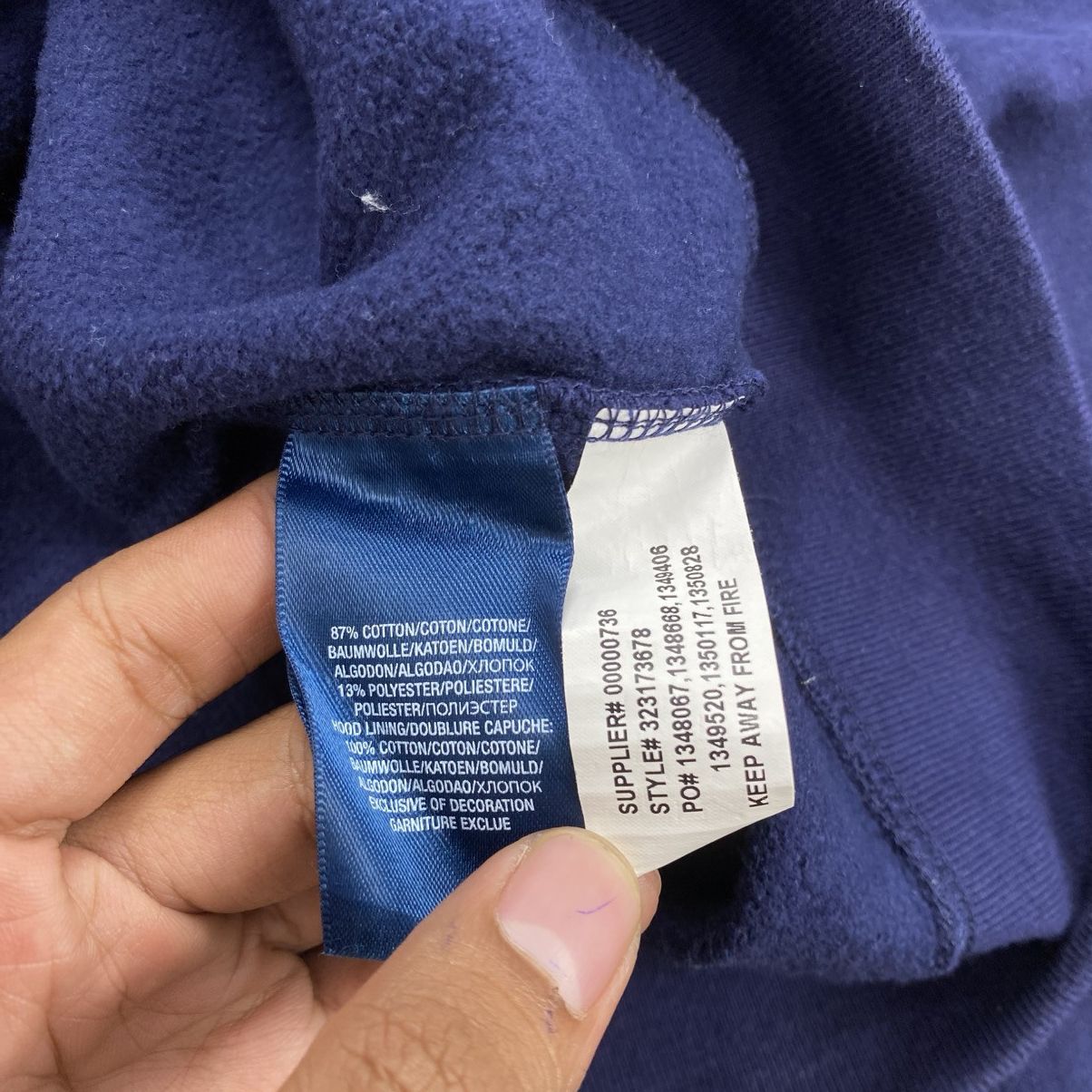 Lo Life 2000s Polo Ralph Lauren Fur ZipHoodie IfSixWasNine LGB Style Size US L / EU 52-54 / 3 - 10 Thumbnail