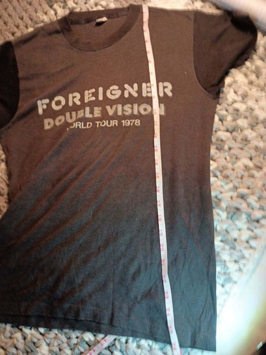 Other Vintage 1978 Foreigner Double Vision World Tour T-Shirt Size US L / EU 52-54 / 3 - 4 Thumbnail