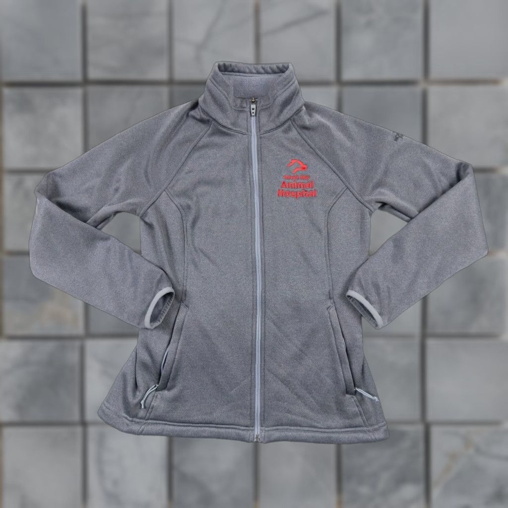 The North Face The North Face Women's Jacket Medium Gray Fleece Stretch Outdoor Full Zip Womens Size M / US 6-8 / IT 42-44 - 1 Thumbnail