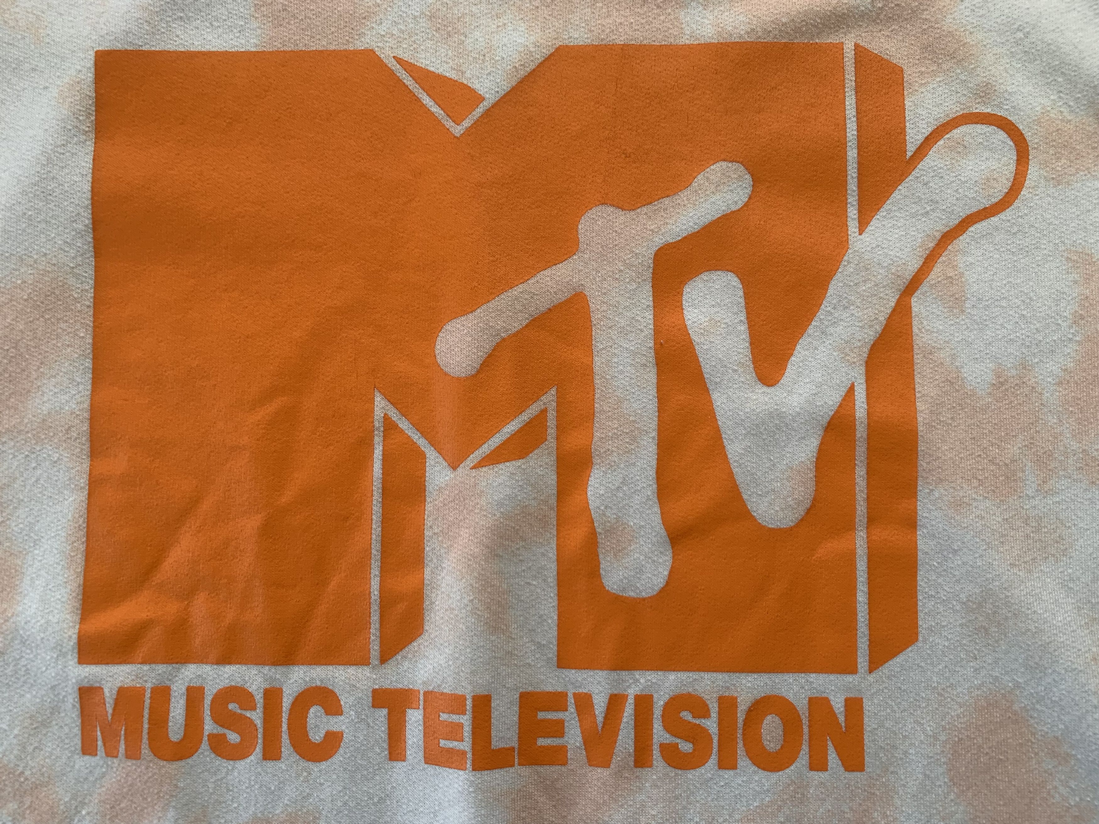 Mtv George MTV Tie Dye Printed Sweatshirt Size US XL / EU 56 / 4 - 5 Thumbnail