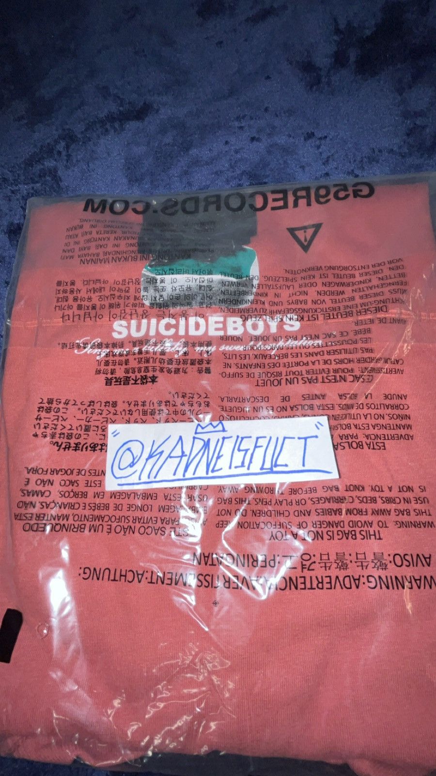 G59 Records $uicideboy$ sing me a lullaby my sweet temptation priest Size US L / EU 52-54 / 3 - 3 Thumbnail