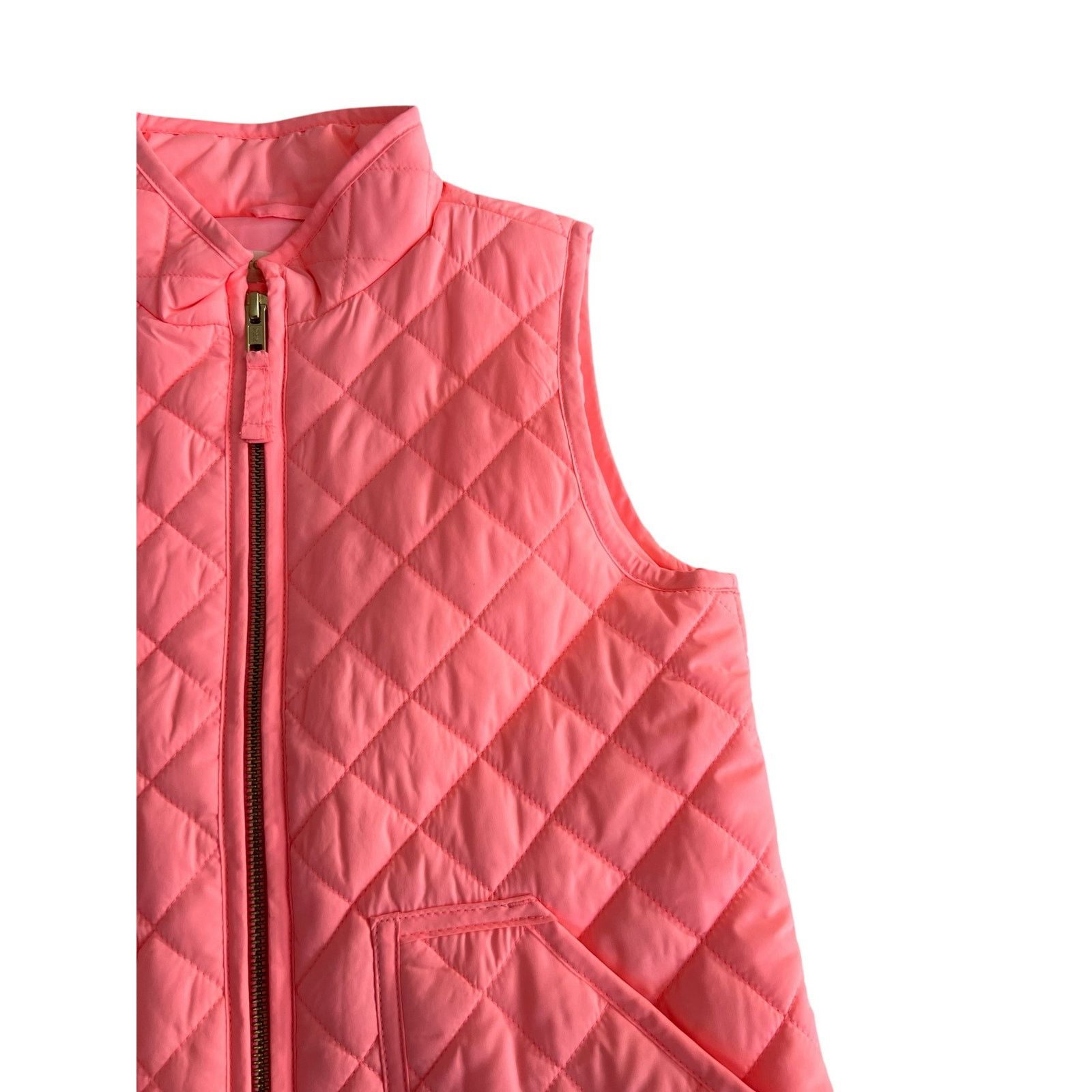 J.Crew Jcrew girls puffer vest jacket peach size 6/7 Size M / US 6-8 / IT 42-44 - 3 Thumbnail