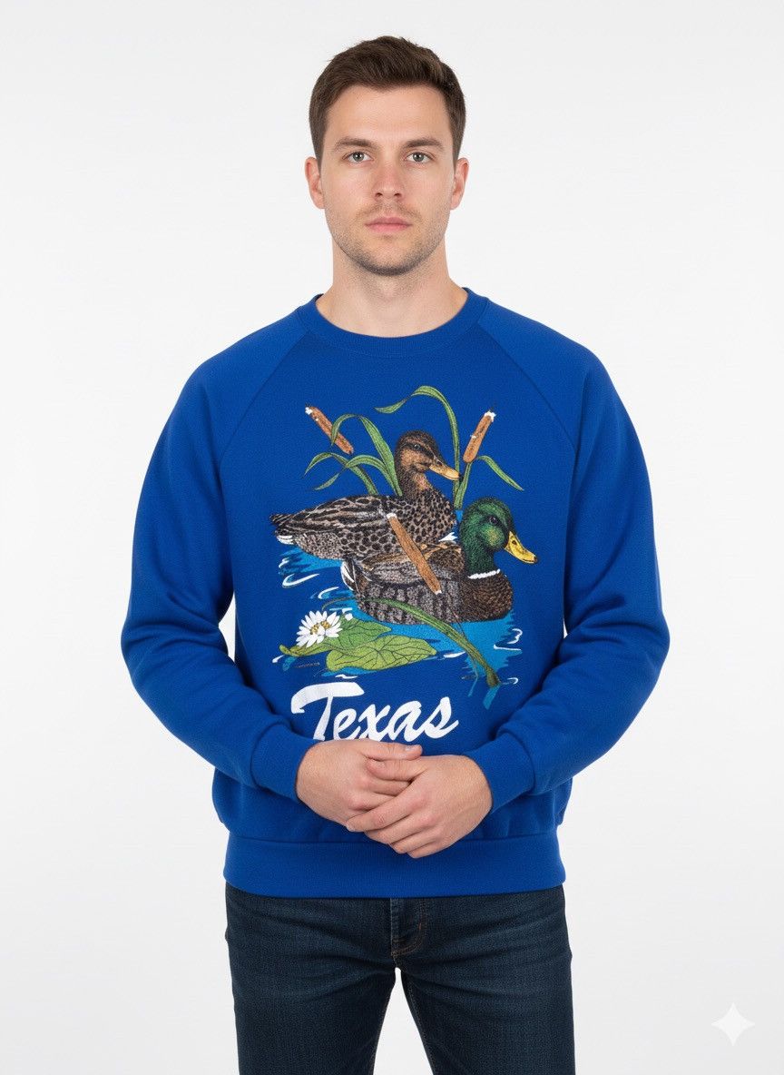 Vintage 80s Texas Habital FOTL Vintage Crewneck Z238 Size US M / EU 48-50 / 2 - 1 Thumbnail