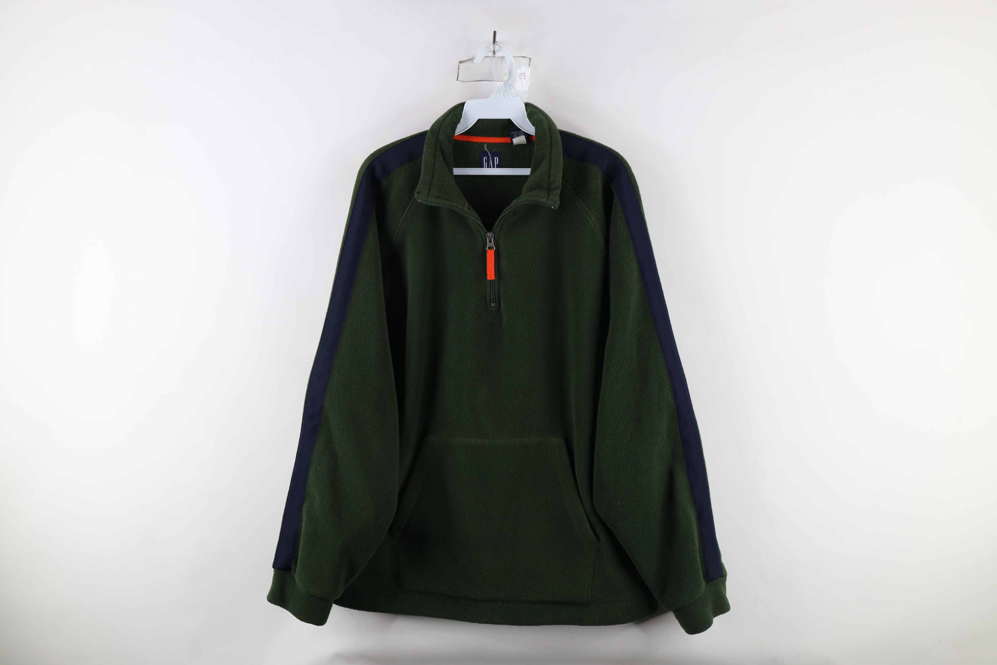 Gap × Vintage Vintage Y2K 2000 Gap Half Zip Fleece Pullover Sweater Size US M / EU 48-50 / 2 - 1 Thumbnail