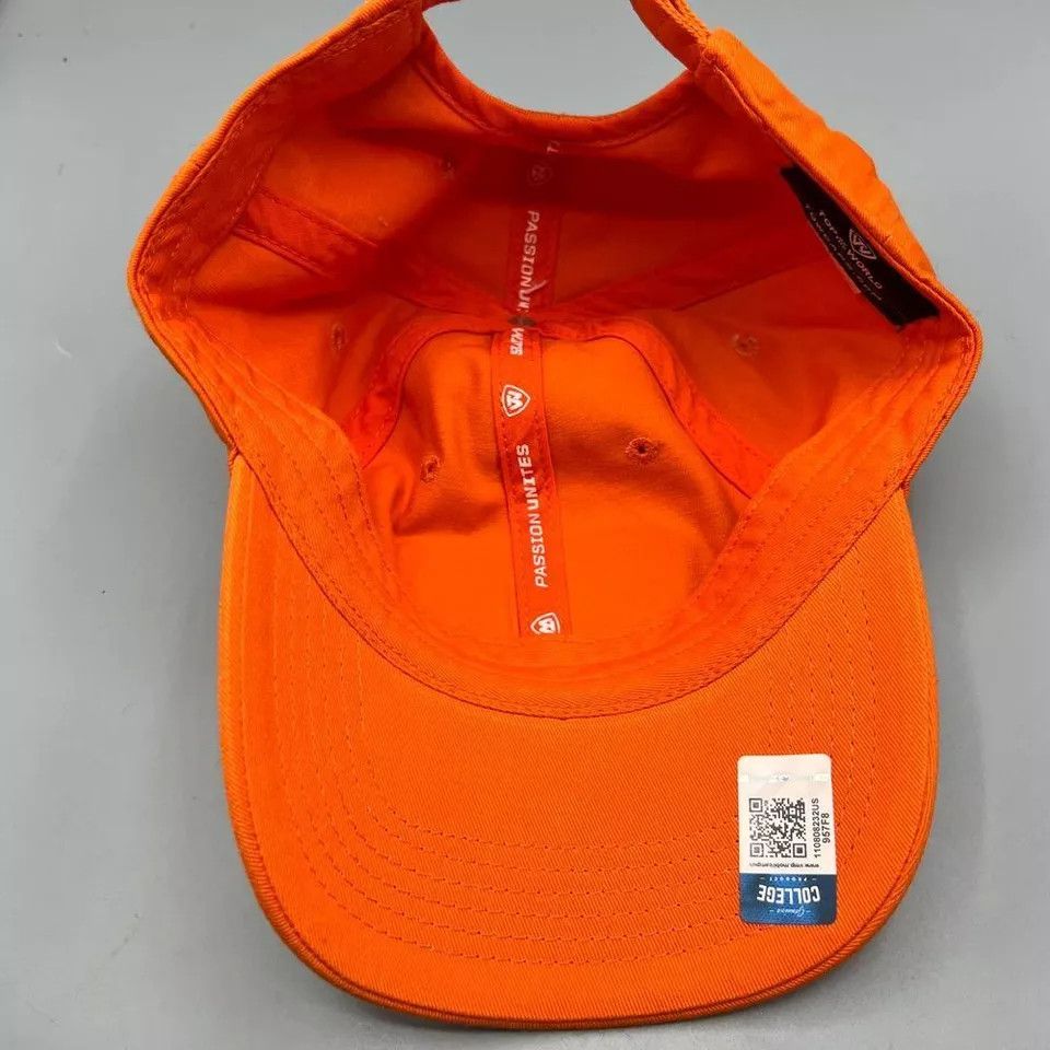 Top Of The World Miami Hurricanes Hat Men Top of the World Strap Back Cap Size ONE SIZE - 4 Thumbnail