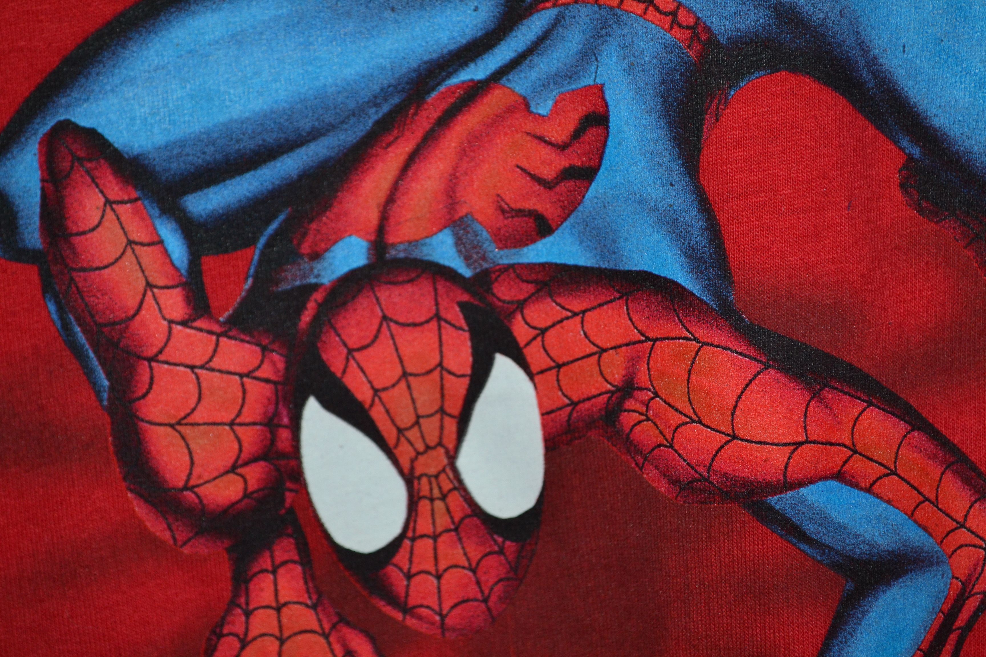 Vintage Vintage Spiderman 2001 Spider Man Marvel T shirt Size L Size US L / EU 52-54 / 3 - 4 Thumbnail