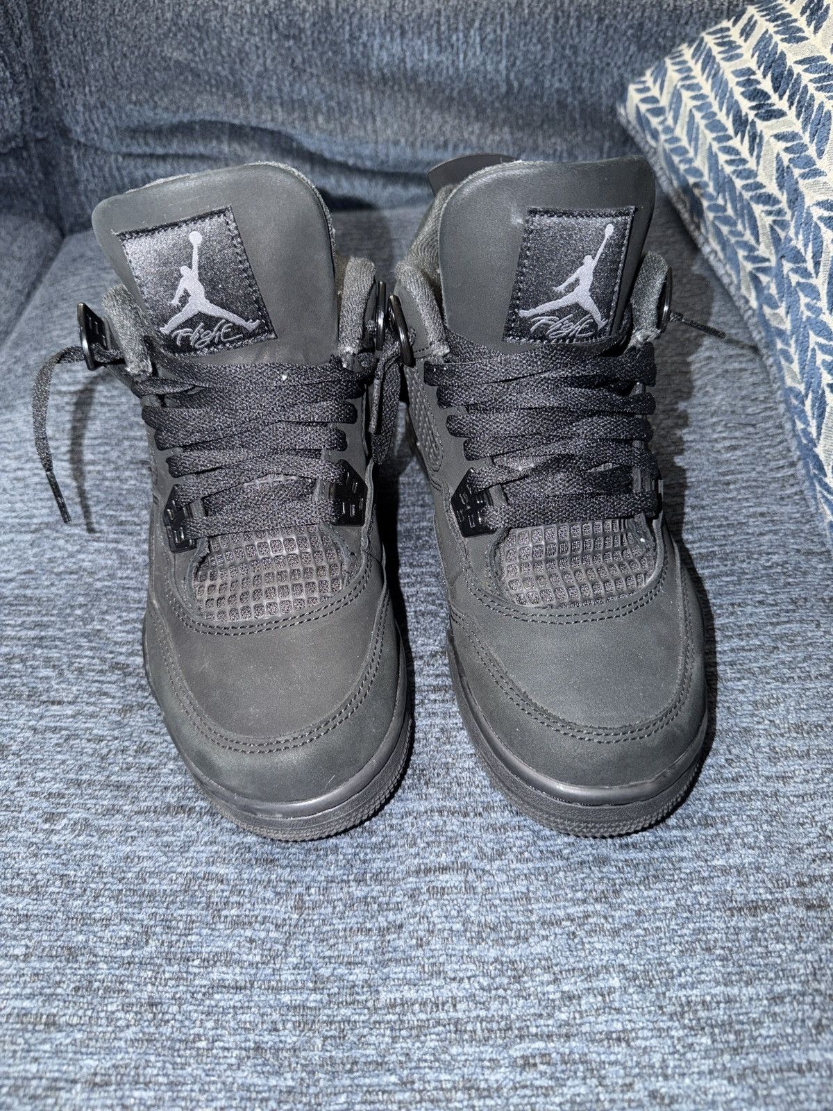 Jordan Brand Jordan 4 Black Cat (2025) Size US 6.5 / EU 39-40 - 3 Thumbnail