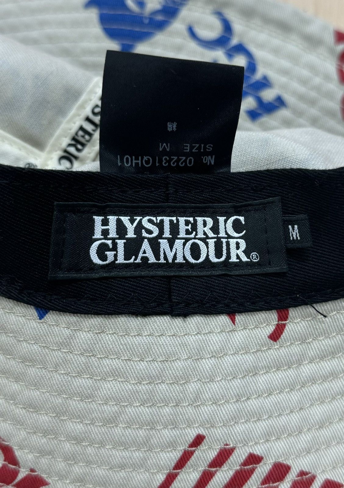 Hysteric Glamour Hysteric Glamour Devil Logo Bucket Hat Size ONE SIZE - 5 Thumbnail